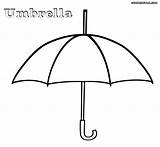 Umbrella Coloring Pages Colouring 32kb 1000 Clipart sketch template
