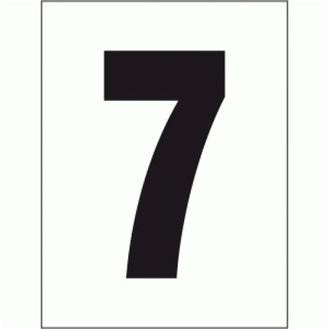 aisle number  sign