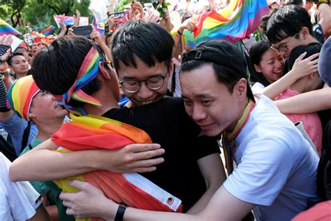 Taiwan’s Lgbt Community Celebrates Historic Same Sex Marriage Ruling