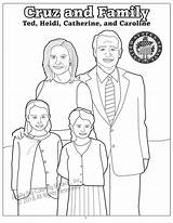 Coloring Cruz Ted Texas Book Awesome Beautiful Vol sketch template