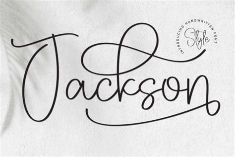 jackson font  andikastudio creative fabrica