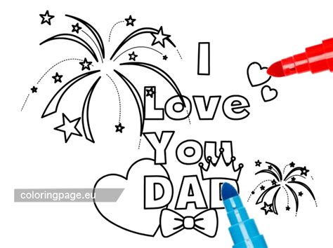 fathers day coloring page coloring page
