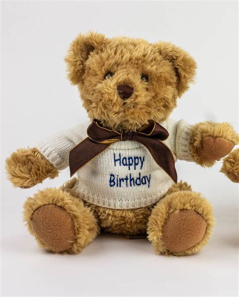 happy birthday teddy send  bear   message send  cuddly