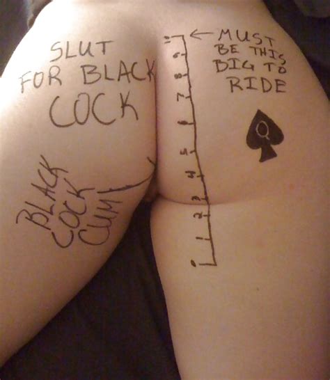 Body Writing Sluts For Black Cocks Only 87 Pics