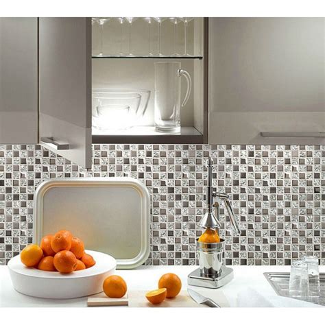 Silver Glass Tile Backsplash Ideas Bathroom Mosaic Tiles Cheap