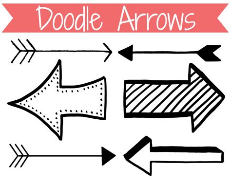 arrow clip art dood  clipart arrows clipartlook