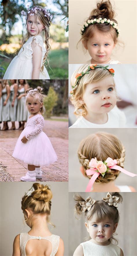 8 of the cutest wedding flower girl hairstyles you ll ever see tulle