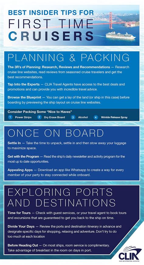 clia bestagenttips infographic travel helpers cruise travel ocean