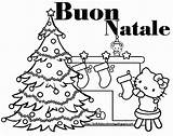 Coloring Christmas Pages Kitty Hello Minions Natale Italian Colosseum Buon Colorare Da Italy Merry Color Getcolorings Better Printable German sketch template