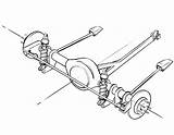 Arm Suspension Rear Truck Chevy Link Torque sketch template