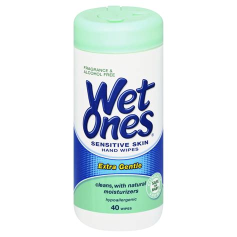 wet  wipes hands face sensitive skin extra gentle  wipes