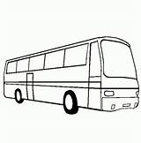 Autobus Pintar Autobús sketch template