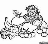 Fruits Drawing Fruit Basket Colouring Line Sketch Coloring Shading Drawings Vegetable Sketches Vegetables Draw Pages Pencil Clipartmag Paintingvalley Getdrawings sketch template