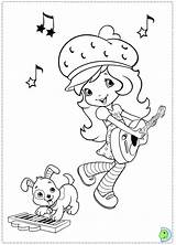 Shortcake Strawberry Coloring Pages Jam Cherry Birthday Dinokids Print Getcolorings Close Color sketch template