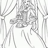 Kleurplaat Sissi Trono Prinses Diamante Kleurplaten Rei sketch template