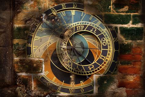 astronomical clock print  wallpaper