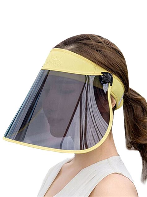 mersariphy sun visor  full face head cover solar reflective uv protectant hat cap walmart