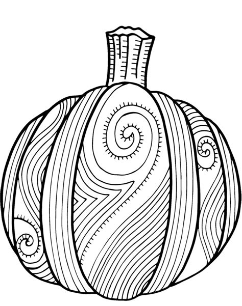 pumpkin printable coloring pages