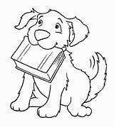 Perro Cachorro Pintar Escolar Cães Cachorros Melhoramigo Colorindo Relacionadas sketch template