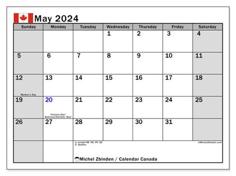 calendar   canada michel zbinden ca