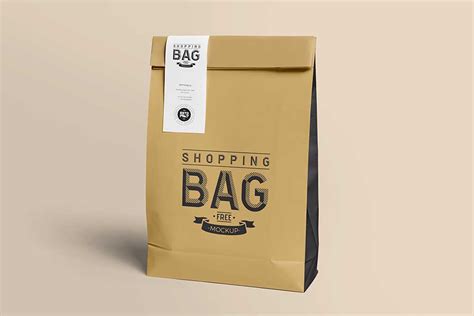 shopping bag mockup  psd designhooks