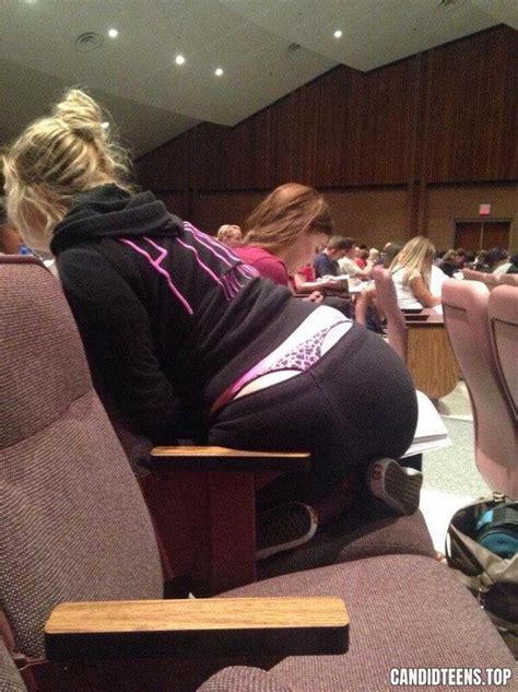 College Girls In Thongs Definitely Makes The Class