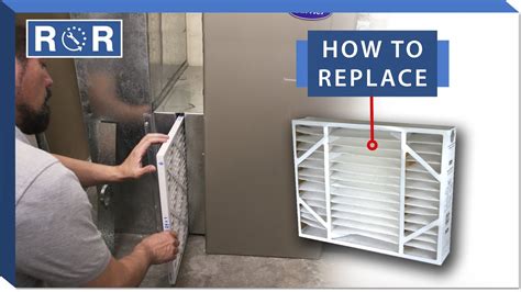 replace  furnace filter repair  replace youtube