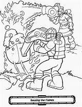 Rescue Coloring Pages Heroes Coloringbookfun sketch template