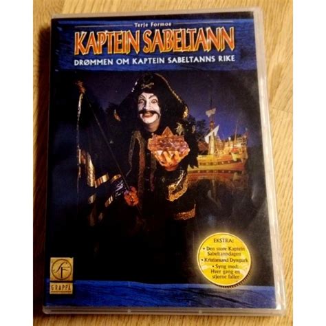 kaptein sabeltann drommen om kaptein sabeltanns rike dvd obriens retro vintage