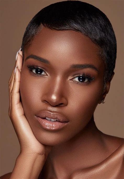 Black Women Makeup Black Girl Makeup Ebony Beauty Dark Beauty Dark