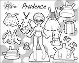 Paper Doll Coloring Dolls Printable Pages Prudence Print Click Paperthinpersonas Colouring Constance Template Pdf Puck Pixie Boy Popular Museum Vintage sketch template