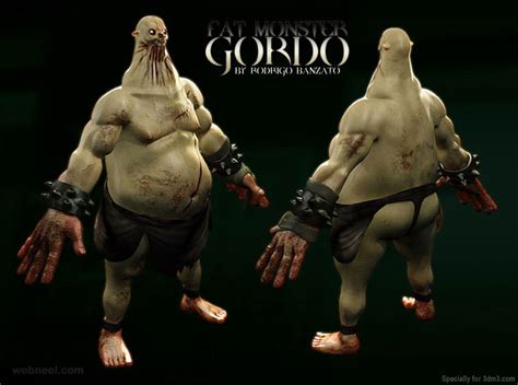 50 Stunning 3d Monster Models And 3d Evil Character Designs