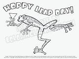 Leap Coloring Frog Leaping Freebie Happy sketch template
