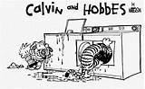 Calvin Hobbes Coloring Pages Random Adults Fanpop Kids Print Popular Wallpaper Coloringhome sketch template