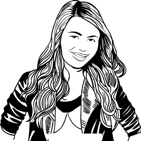 sam pucket  icarly coloring page  printable coloring pages