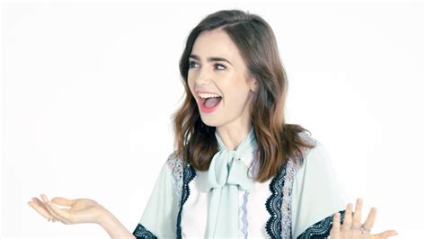 lily collins gets put in the hot seat in this decor driven