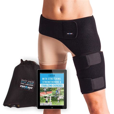 buy zenkeyz groin support  hip brace  men women compression