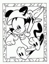 Animaniacs Coloring Fun Kids Votes sketch template