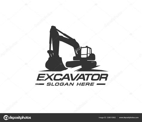 loader logo loader excavator logo template excavator equipmen