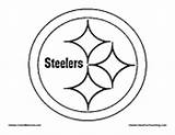 Steelers Coloring sketch template