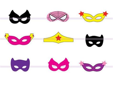 girl superhero mask printable superhero crafts superhero masks