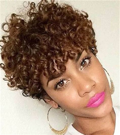 luna 010 gorgeous curly short afro hair wig for african