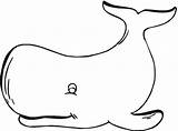 Coloring Pages Whale Template Preschool Print Everfreecoloring sketch template