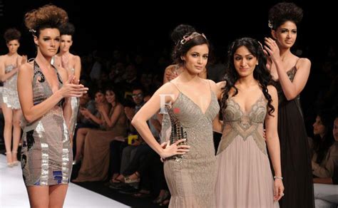 Images Malaika Diya Mirza Walk The Ramp At Lakme Fashion Week