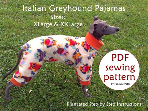 pattern  dog pajamas      downloads included