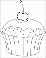 Muffin Ausmalbilder sketch template