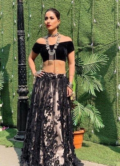 Hina Khan Weaves Black Magic In Her Latest Photo Shoot