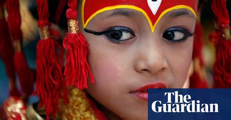 kumari puja festival in nepal in pictures news the guardian