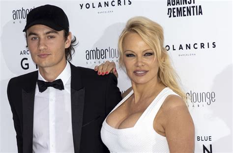 brandon lee discusses mom pamela anderson s appearance on the hills