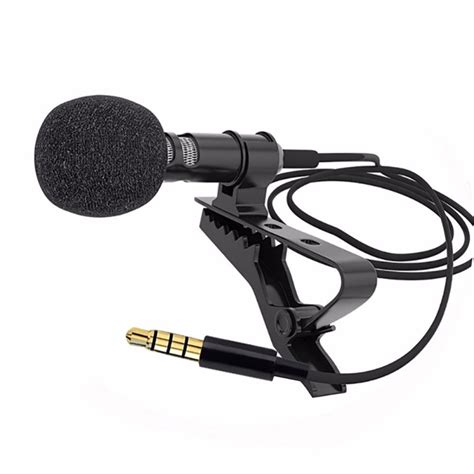 lavalier mic mini clip  ultimate omnidirectional portable wired